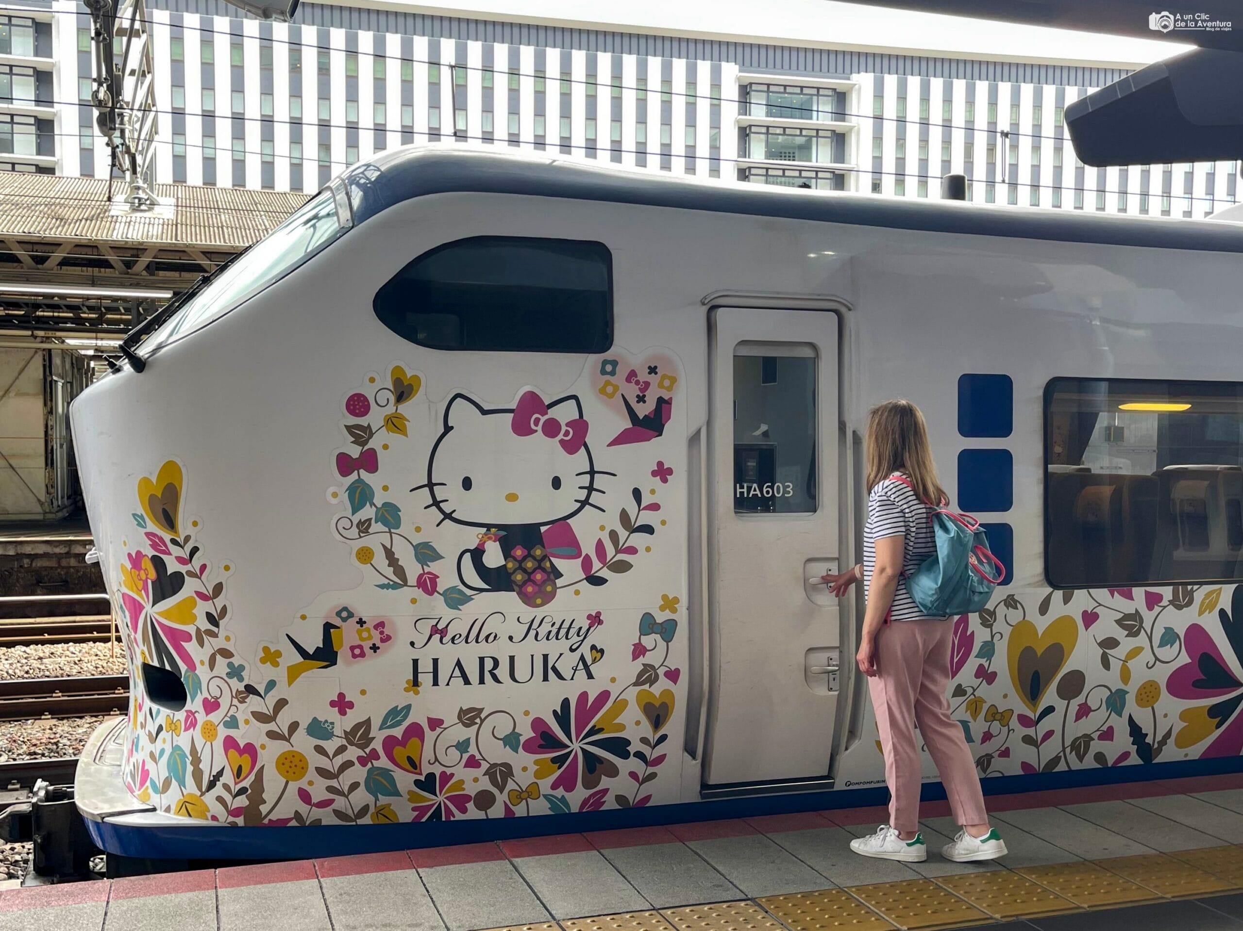 Tren Limited Express Haruka Osaka-Kioto